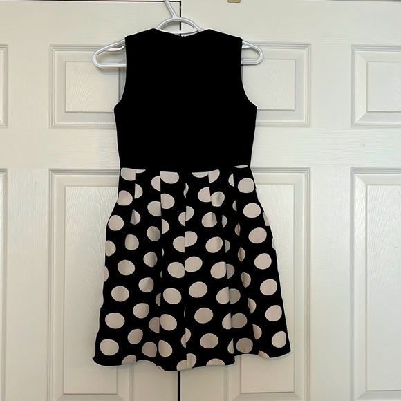 Black and White Polka Dot Dress - Picture 2 of 3